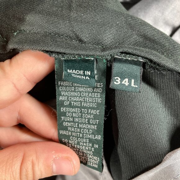 Rodd & Gunn Custom Fit Chino Pants Mens Size 34X32 Dark Green - Picture 5 of 13